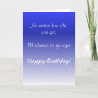 Feliz Aniversário Irmã Irmão Mais Velho Humor Engr