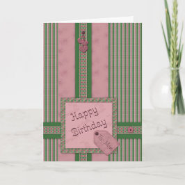 Cartão Feliz Aniversário Mãe!