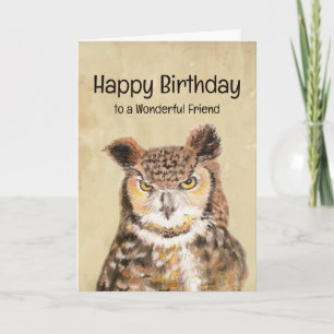 Cartão Feliz Aniversário Maravilhoso Amigo Fique Sassado