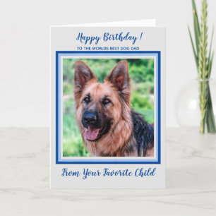 Cartão Feliz Aniversário - Melhor Pai De Cachorro - Foto