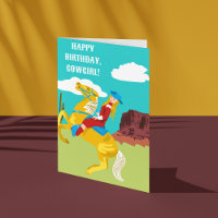 Feliz Aniversário, Mensagem Personalizada Da Cowgi