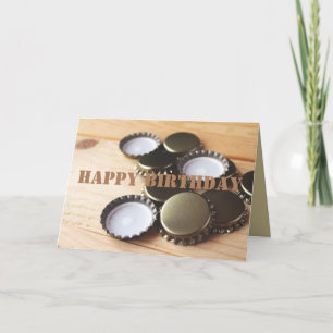 Cartão Feliz aniversário, Mestre de cerveja