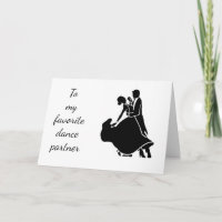 FELIZ ANIVERSÁRIO "MEU PARCEIRO DE DANÇA FAVORITA"