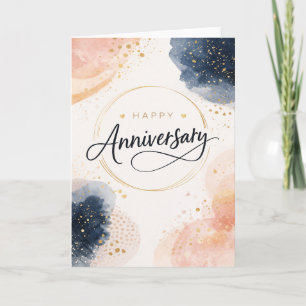 Cartão Feliz Aniversário - moderno
