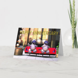 Cartão Feliz aniversário para amigos ou família.