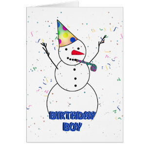 Cartão Feliz Aniversário Para Ele!