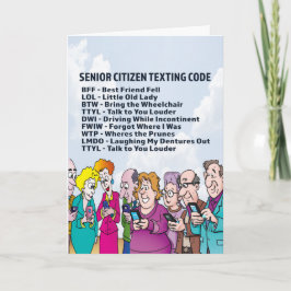 Cartão Feliz aniversário para Mais velho