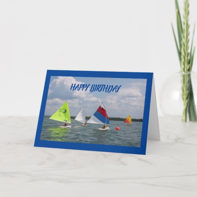 CARTÃO **FELIZ ANIVERSÁRIO** PARA MEU *MARINHO FAVORITO* (Frente)