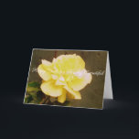 Cartão Feliz Aniversário Para Meus Bons Rosas De Esposa<br><div class="desc">Parabéns aos meus Rosas de esposa maravilhosos...  com um cartão de saudação...  mostrando fotografias originais de uma rosa romântica e linda amarela no cobrir...  com uma rosa branca espantosa no cobrir. O cartão fica vazio para sua própria mensagem especial e pessoal.</div>