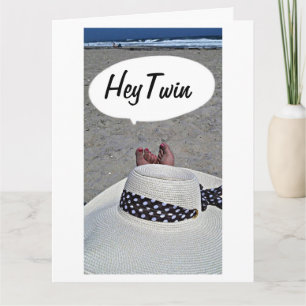 CARTÃO FELIZ ANIVERSÁRIO PARA MINHA IRMÃ GÊMEA