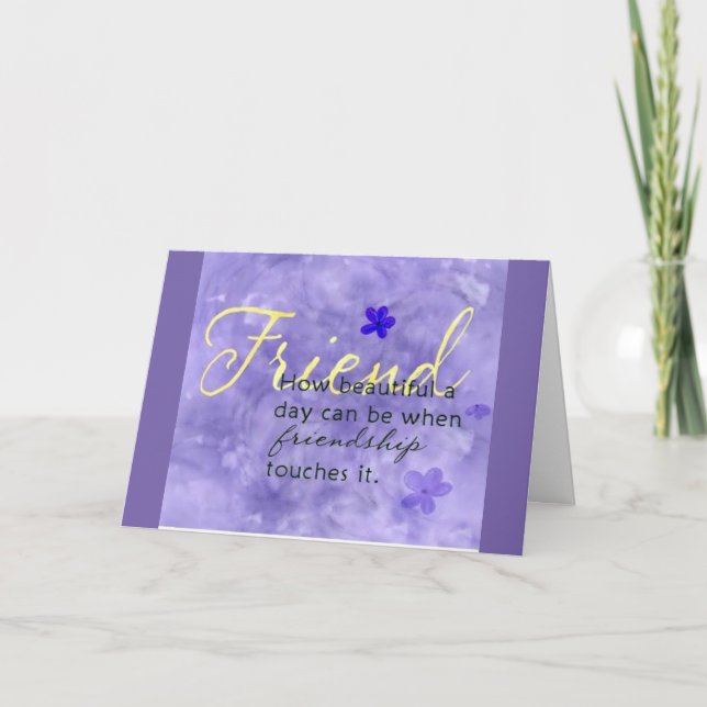 CARTÃO FELIZ ANIVERSÁRIO PARA O "MELHOR AMIGO DE TODOS" (Frente)