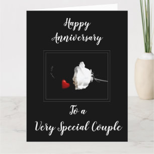 CARTÃO FELIZ **ANIVERSÁRIO** PARA UM *CASAL MUITO ESPECI