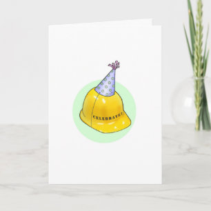 Cartão Feliz Aniversário para um Trabalhador de Construçã