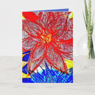 Cartão Feliz aniversário para você!