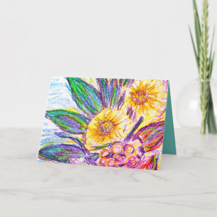 Cartão Feliz aniversário para você!