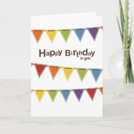 Cartão Feliz aniversário para você | Cotovelo