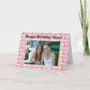 Cartão Feliz aniversario personalizado da foto a minha