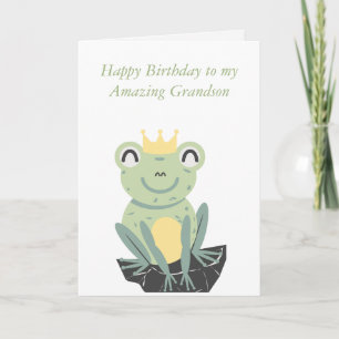 Cartão Feliz aniversário personalizável para uma criança