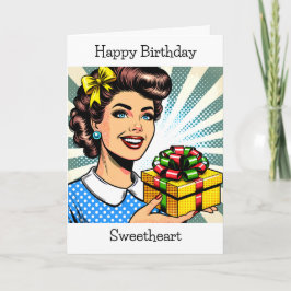 Cartão Feliz aniversário | Presente De Retorna