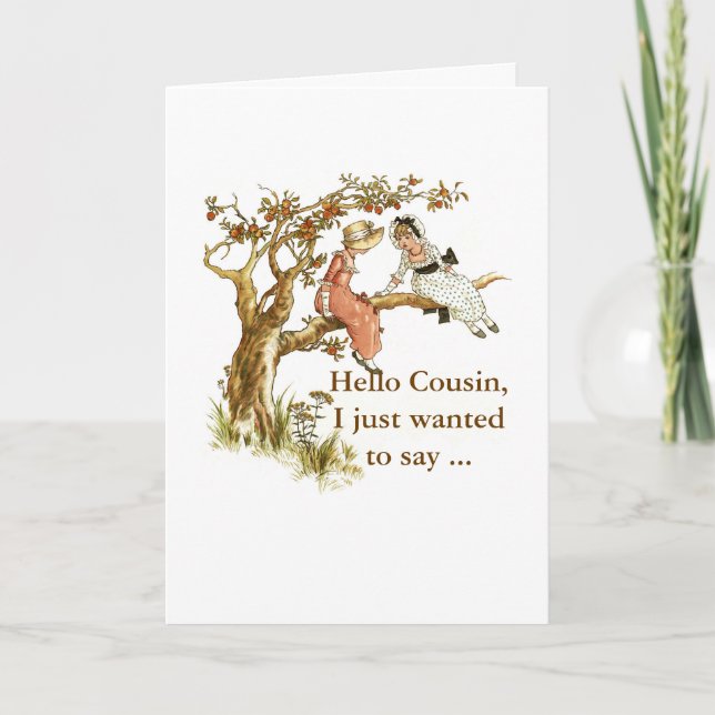 Cartão Feliz aniversario, primo (Frente)