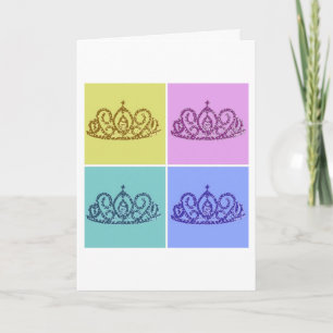 Cartão Feliz aniversário Princesa