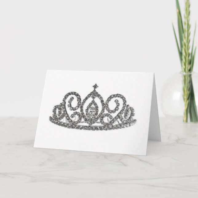 Cartão Feliz aniversário Princesa (Frente)