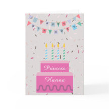 Feliz aniversário Princesa