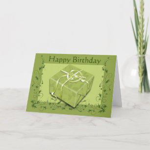 Cartão Feliz Aniversário - Qualquer Um