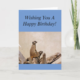 Cartão Feliz Aniversário Saudação!