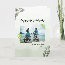 Cartão Feliz Aniversário Saudação Dobrada Personalizada M
