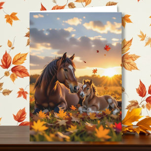 Cartão Feliz Aniversário Sobrinha   Tema Cavalo