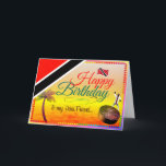 Cartão Feliz aniversário tropical editável meu amigo Trin<br><div class="desc">Tenho certeza que você também tem um...  e se não o fizer,  PEGUE UM! Vai ficar feliz que tenha feito.</div>