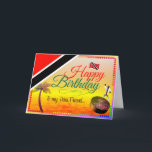 Cartão Feliz aniversário tropical editável meu amigo Trin<br><div class="desc">Tenho certeza que você também tem um...  e se não o fizer,  PEGUE UM! Vai ficar feliz que tenha feito.</div>