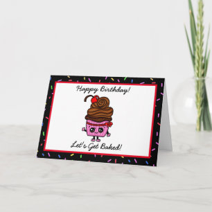 Cartão Feliz Aniversário, Vamos Se Esfrega