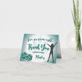 Cartão Feliz Aniversário Verde Obrigado