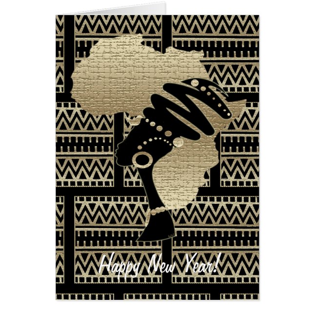 Cartão Feliz ano novo (Frente)