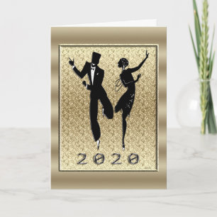 Cartão Feliz ano novo 2020