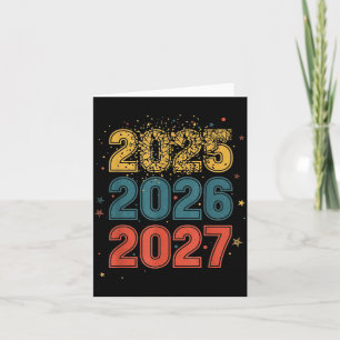 Cartão Feliz Ano Novo 2026 Chegando Em Breve 2027 Engraça