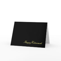 Feliz aposentadoria, carta