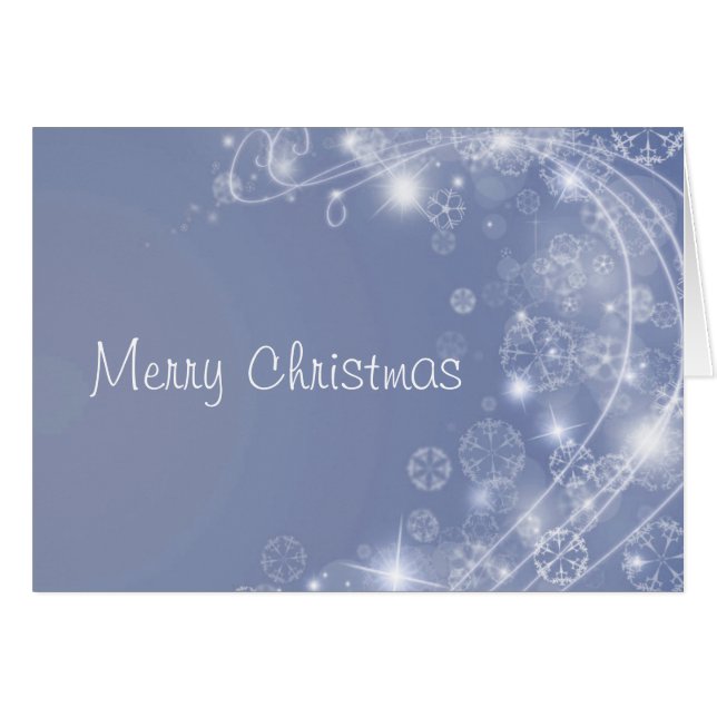 Cartão Feliz Árvore de Natal com Raiding Reindeer (Frente Horizontal)