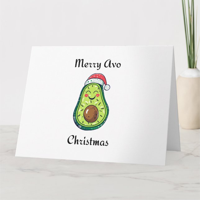 Cartão Feliz Avo Natal (Frente)