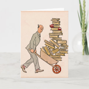 Cartão Feliz Bibliófilo 1930