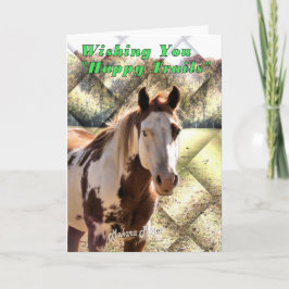 Cartão Feliz Casamento de trilhos