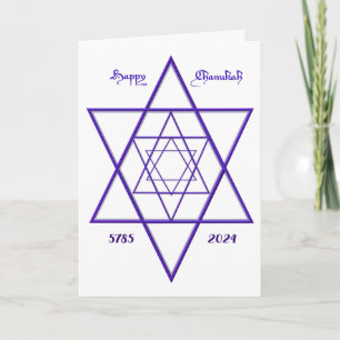 Cartão Feliz Chanukah Foto Totalmente Personalizável