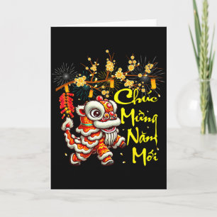 Cartão Feliz Chuc Mung Nam Moi Feliz Ano Novo Vietnamita 