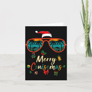 Cartão Feliz Cruisemas 2025 Natal Papai Noel Rena Cruzeir