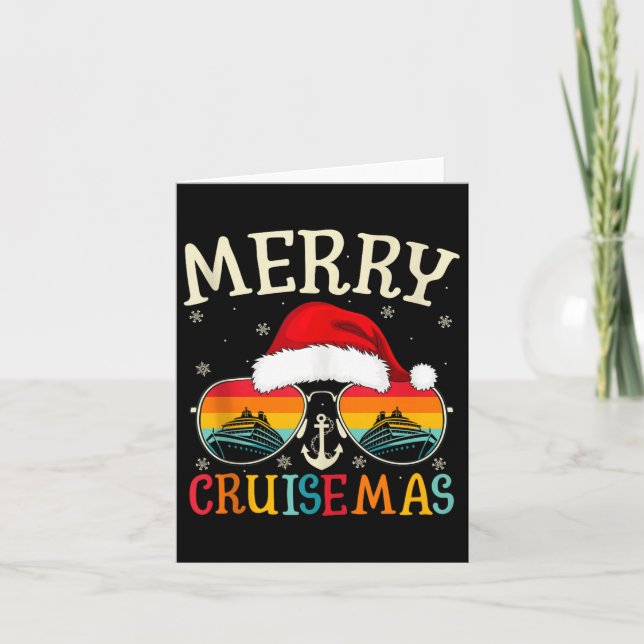 Cartão Feliz Cruisemas Cruzeiro de Navio de Férias Cruzei (Frente)