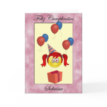 Feliz Cumpleaños sobr ina