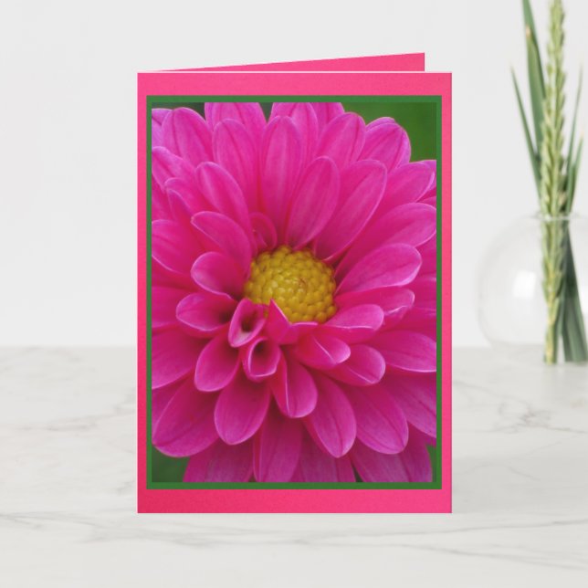 Cartão - Feliz Cumpleaños um MI Tía - La Dalia (Frente)