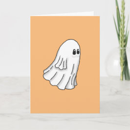 Cartão Feliz de Halloween Assustador